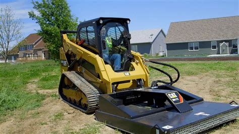 cat skid steer mower attachment operator tips|Cat® Brushcutter Attachment Operating Tips .